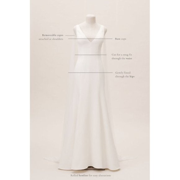 Jenny Yoo Tana Wedding Gown Size 0, 12, 14, 16, 18 NEW - Picture 6 of 15